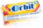 Chewing gum Orbit strawberry banana